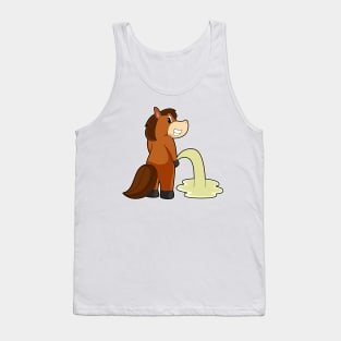 Horse Toilet Tank Top